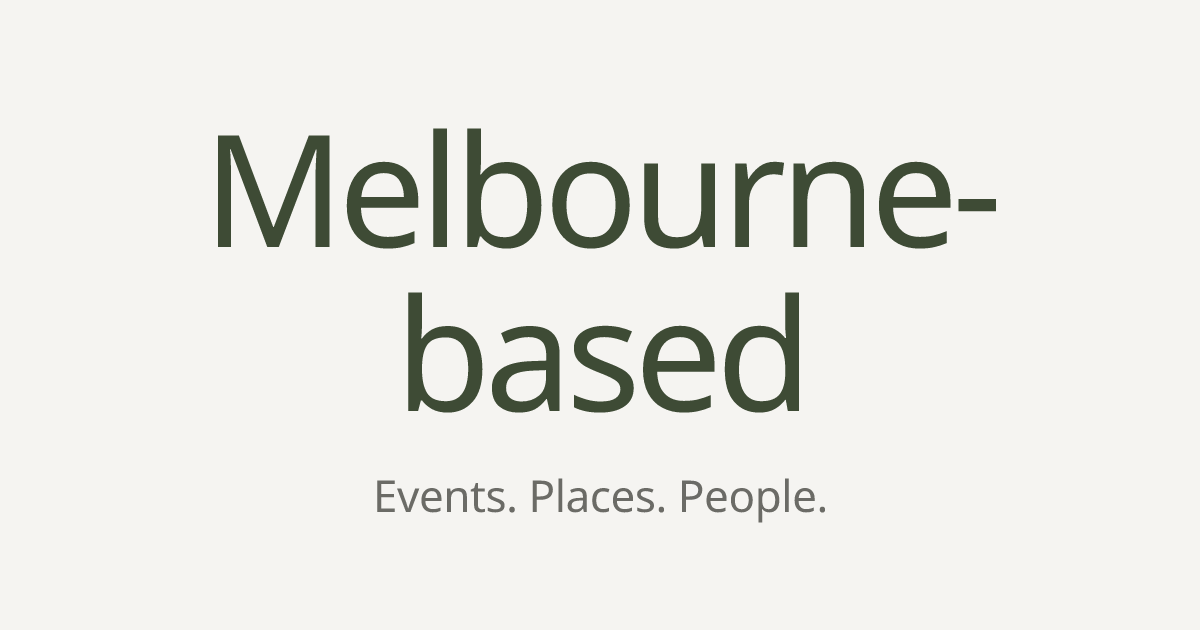 Melbourne-based website preview
